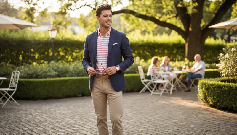 Tenues preppy homme été : maîtriser l'élégance décontractée