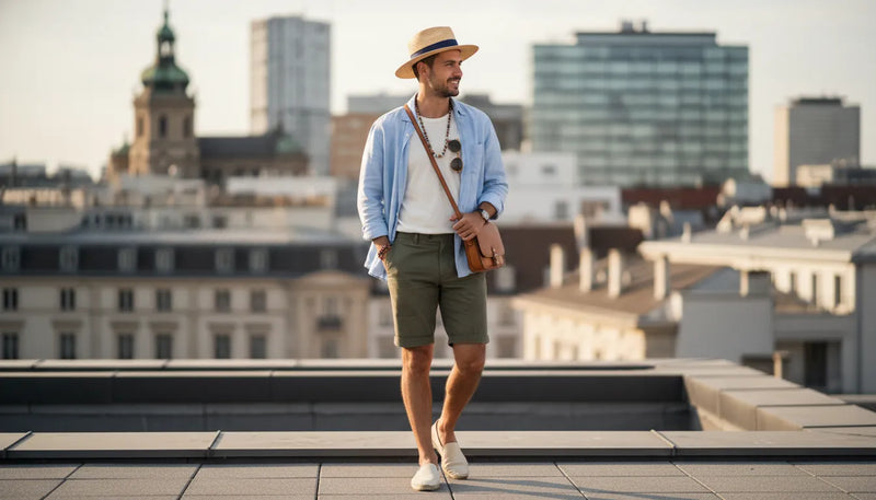 Tenues urbaines homme : comment cultiver son style cet été
