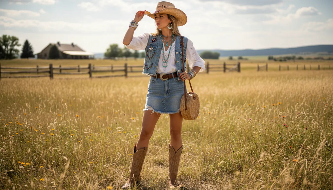 Tenues western d'été pour femme : le guide du style cowgirl