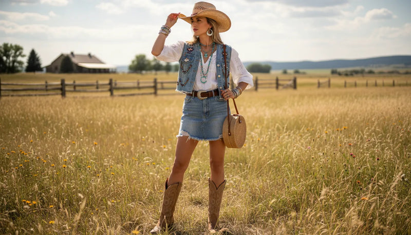 Tenues western d'été pour femme : le guide du style cowgirl