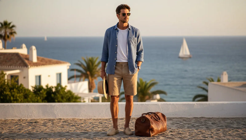 Vestiaire d'été homme : les essentiels des vacances