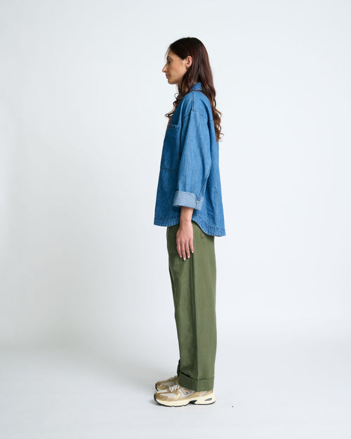 Pantalon Wendy Wide Leg - Kaki Soul