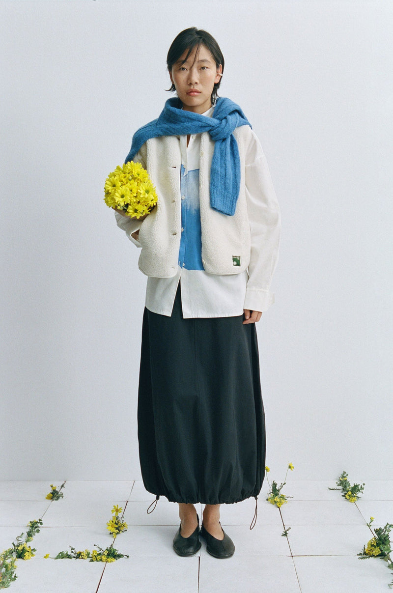 Jupe Midi Ballon Etel Effet Papier