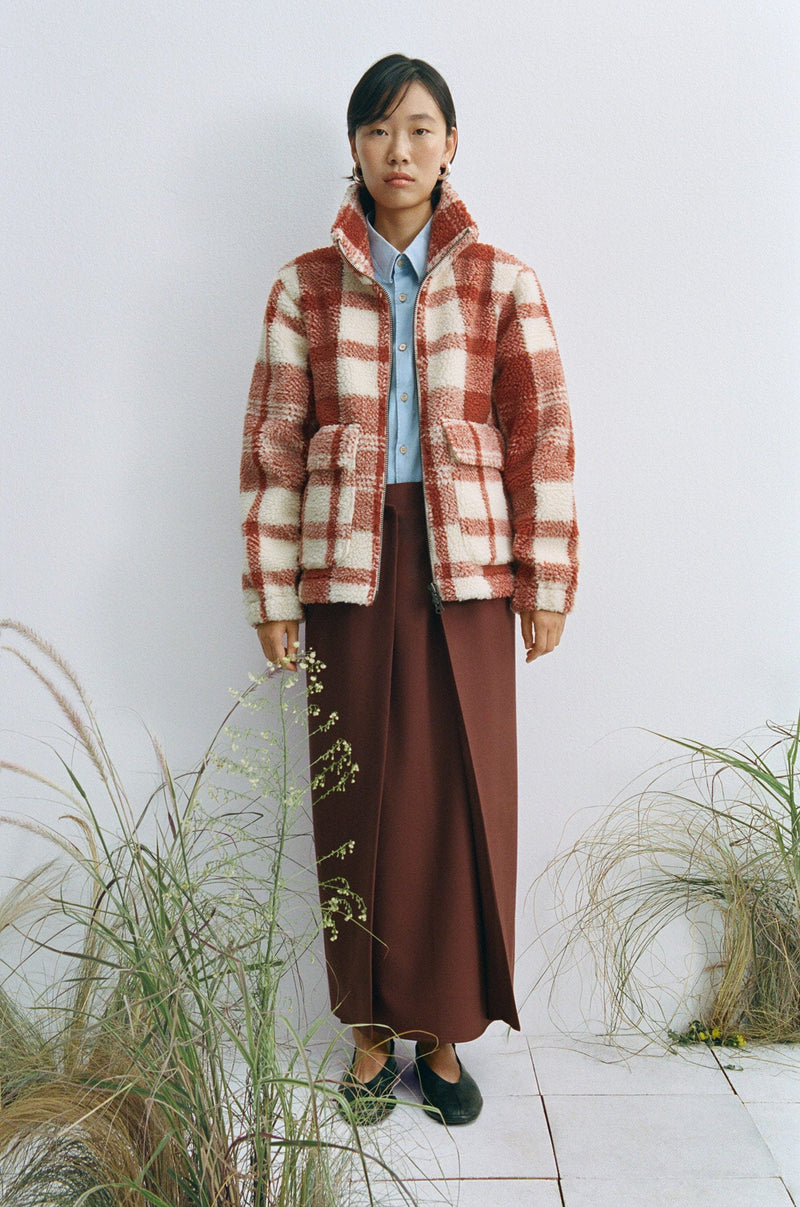 Veste Piquenique À Carreaux Rouges Sophie