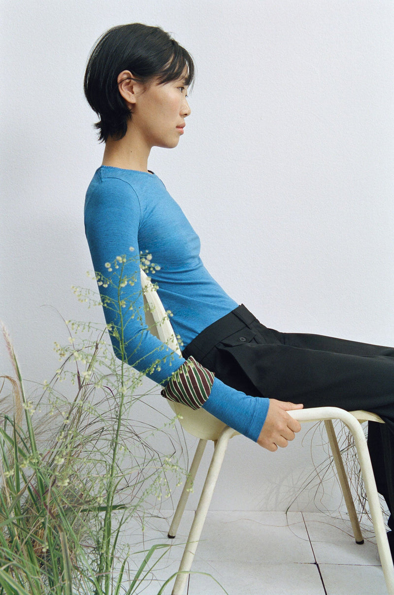 Haut Bleu Cachemire Breeze