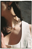 Le Collier Byron Cristal De Roche Et Tourmalines
