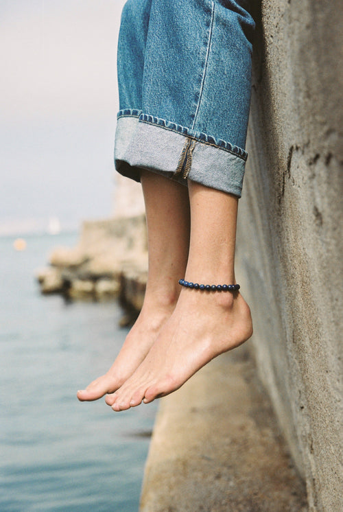 Le Bracelet De Cheville Byron Lapis Lazuli