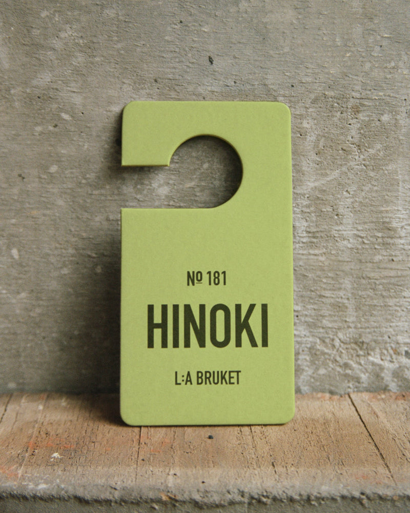 181 · Étiquette Parfumée · Hinoki