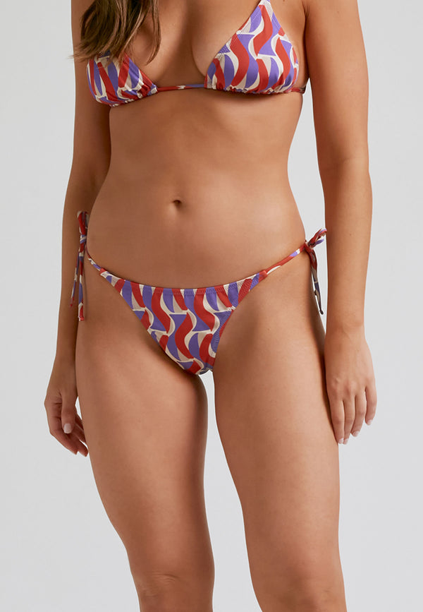 Culotte Tie Love - Multicolore