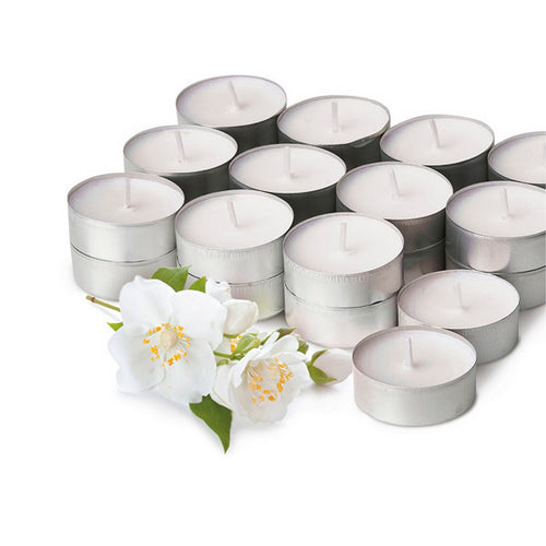 Pack De 24 Bougies Chauffe-Plats Parfumés Ylang & Jasmin – Durée De Combustion 3H – 240 G