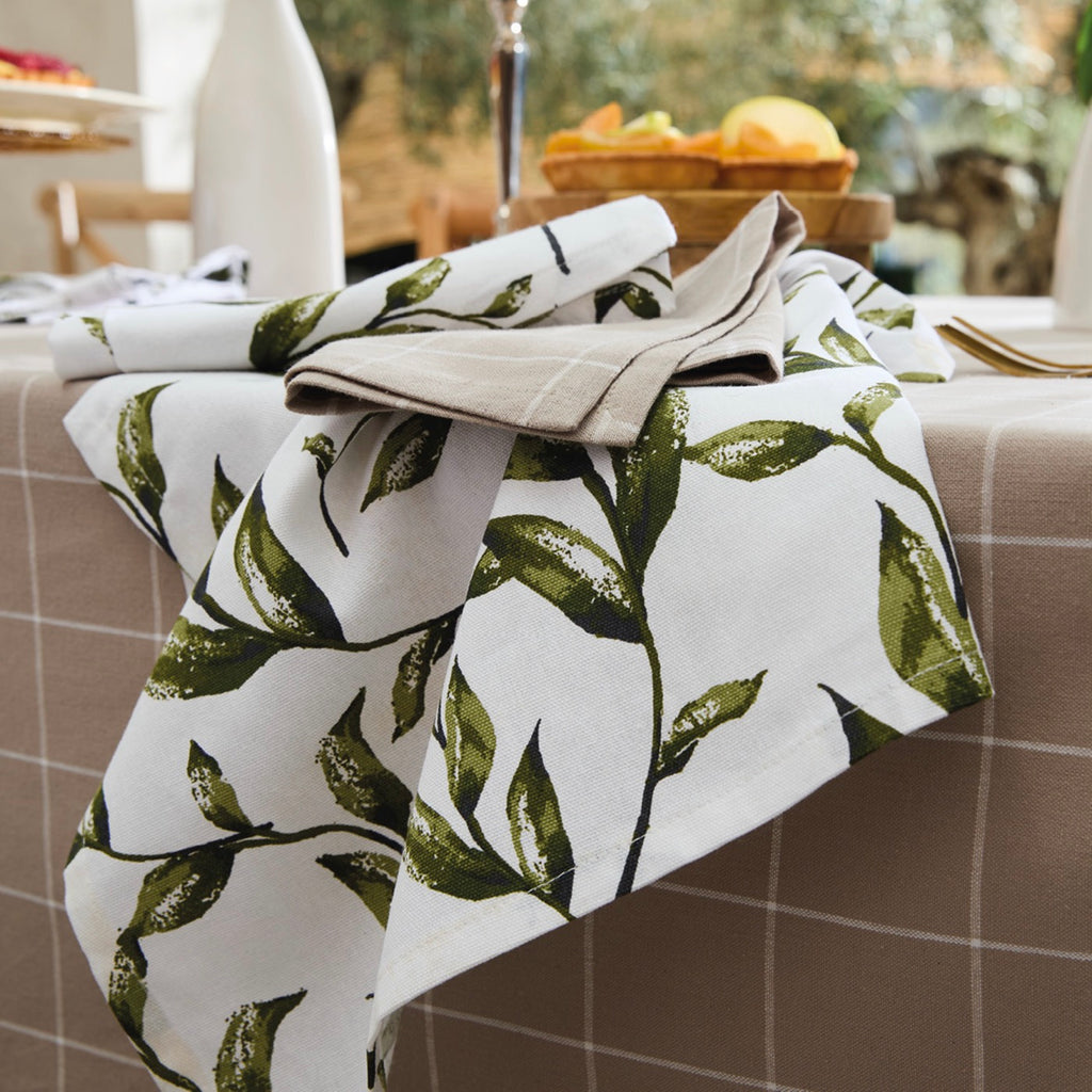 Set De 3 Paños De Cocina - Natur'Elle - Blanco