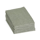 Set De 6 Serviettes - Chambray - Vert Foncé