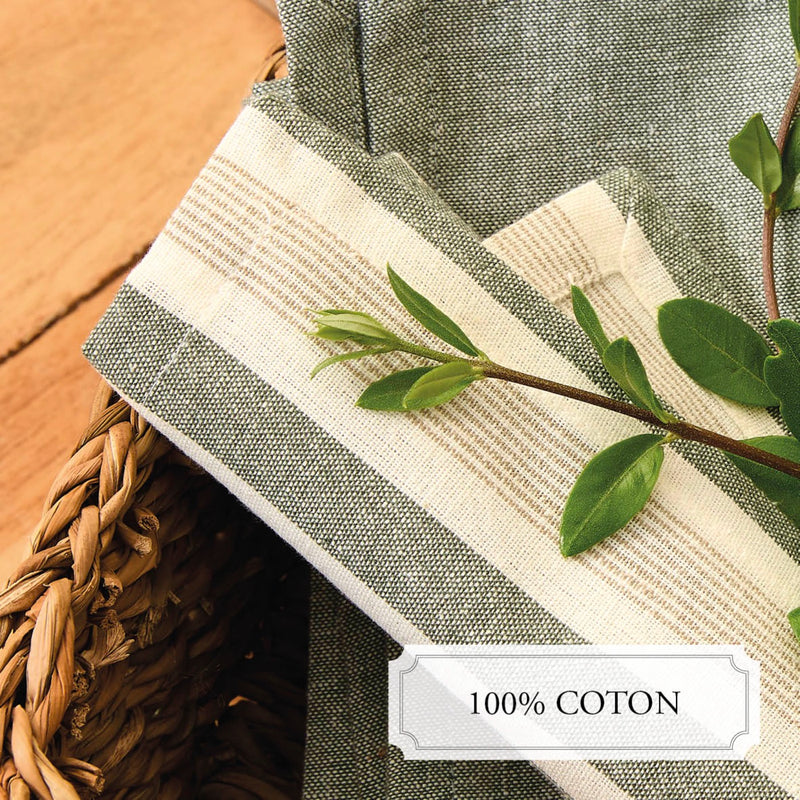 Set De 6 Serviettes - Arthur - Vert