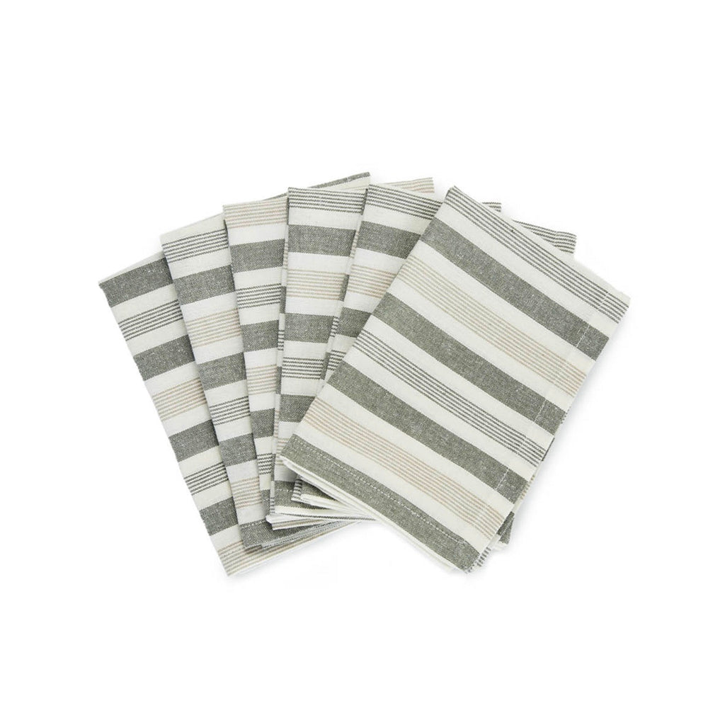 Set de 6 Servilletas - Arthur - Verde