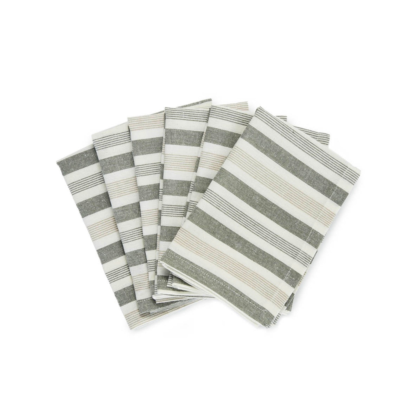 Set de 6 Servilletas - Arthur - Verde