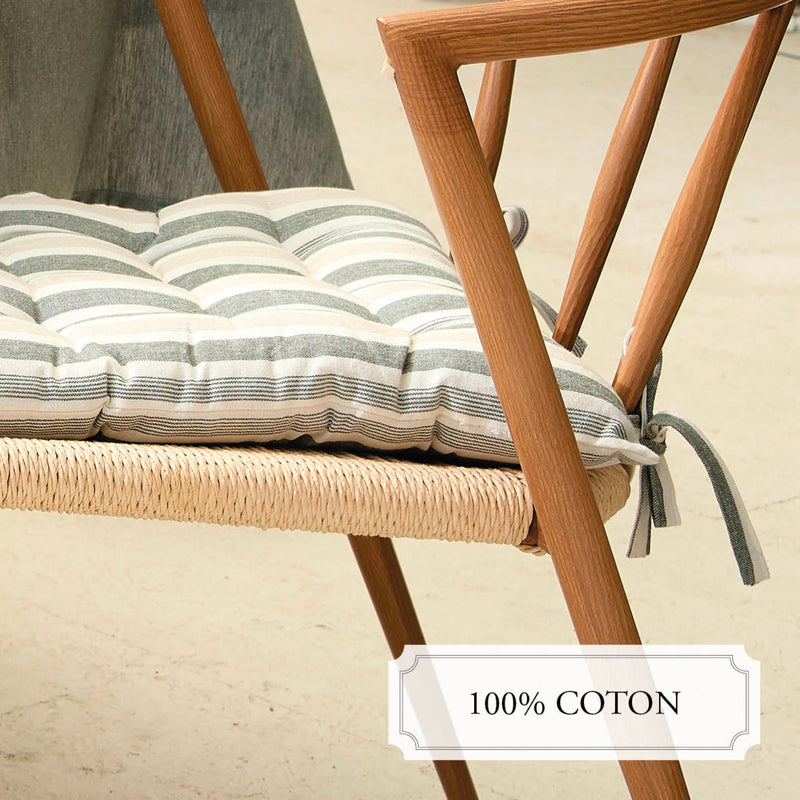 Coussin De Chaise - Arthur - Vert