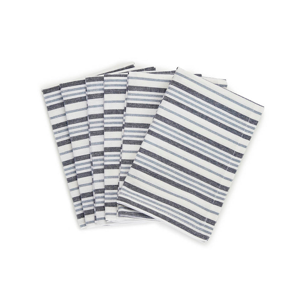 Sauter - Napkin - Nina 6 X - 100% Cotton - Blue