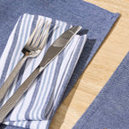 Sauter - Napkin - Nina 6 X - 100% Cotton - Blue