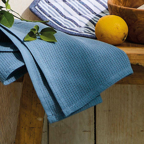 Torchon De Cuisine Coton - Bleu
