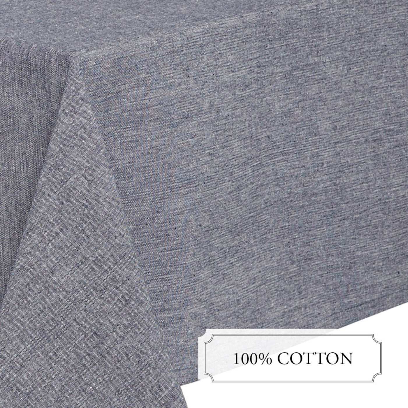 Mantel - Chambray - Azul Oscuro - 5 Tallas