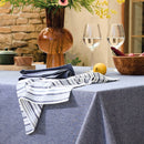 Set De 6 Serviettes - Chambray - Bleu Foncé
