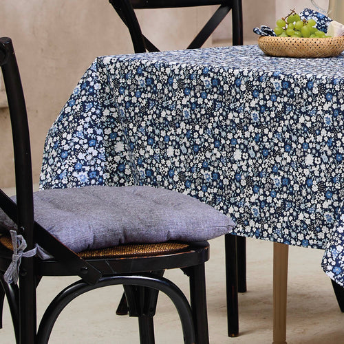 Coussin De Chaise - Chambray - Bleu Foncé