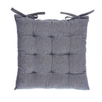Sauter - Chair Cushion - Chambray Blue - 100% Cotton - Dark Blue