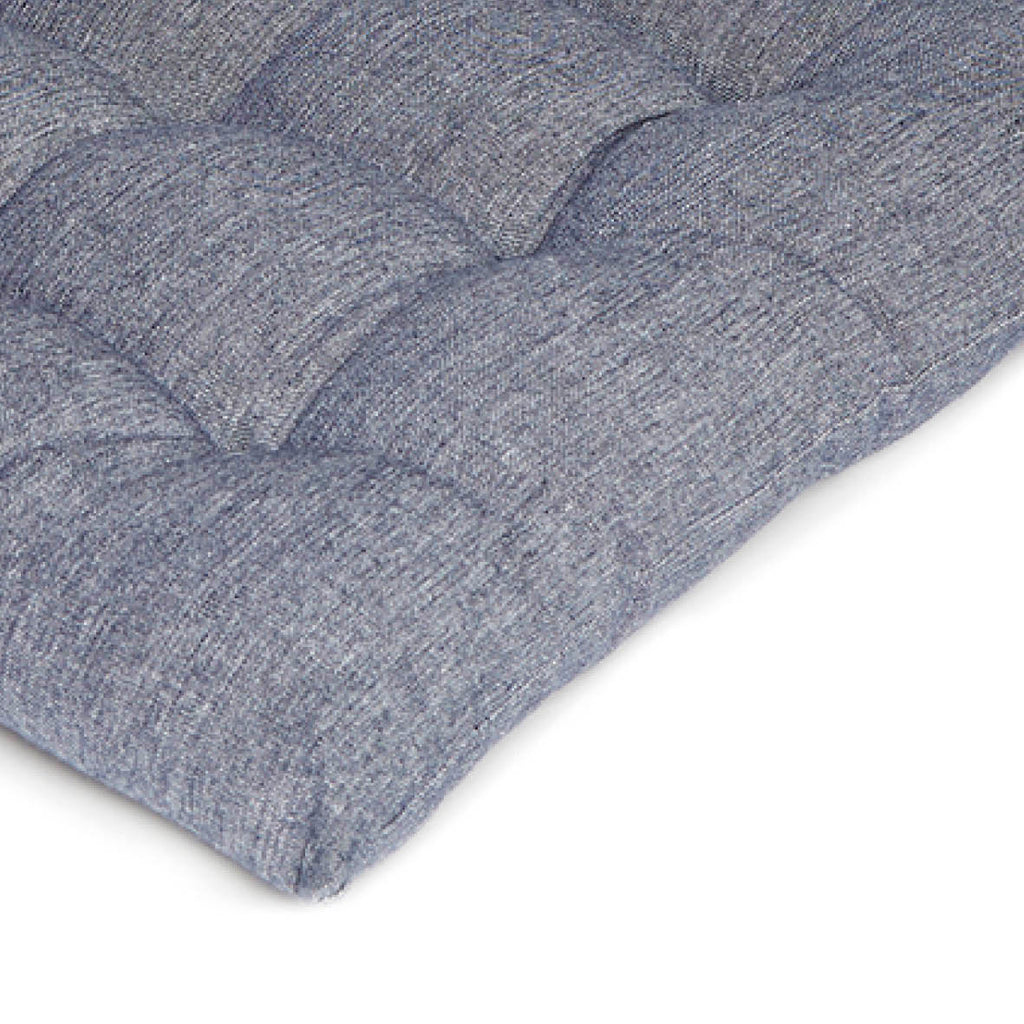 Sauter - Chair Cushion - Chambray Blue - 100% Cotton - Dark Blue