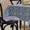 Sauter - Chair Cushion - Chambray Blue - 100% Cotton - Dark Blue