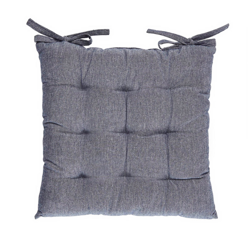 Coussin De Chaise - Chambray - Bleu Foncé