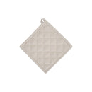 Ensemble Tablier, Gant De Cuisine & Manique - Chambray - Taupe