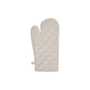 Ensemble Tablier, Gant De Cuisine & Manique - Chambray - Taupe