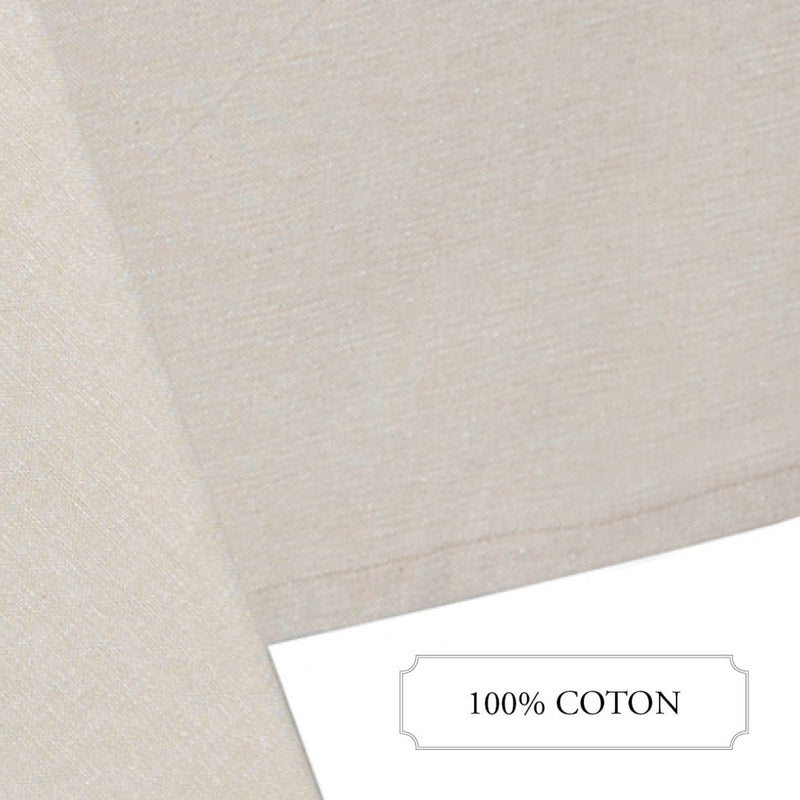 Nappe - Chambray - Taupe - 5 Tailles