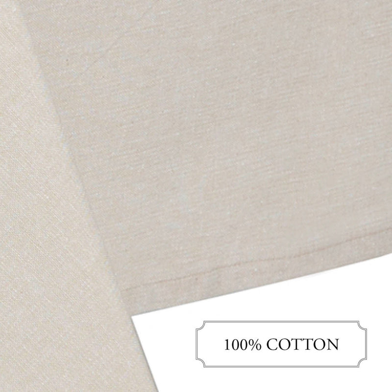 Nappe - Chambray - Taupe - 5 Tailles