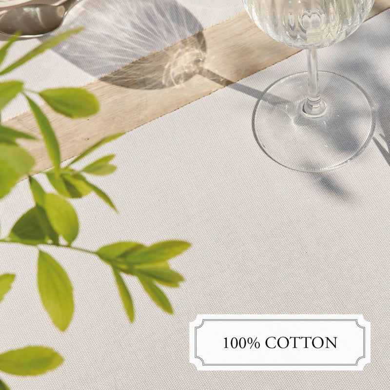 Ensemble De 4 Sets De Table - Chambray - Taupe