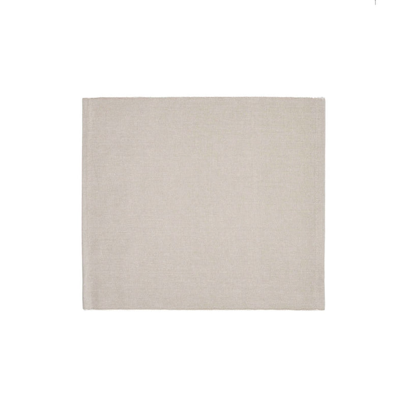 Ensemble De 4 Sets De Table - Chambray - Taupe