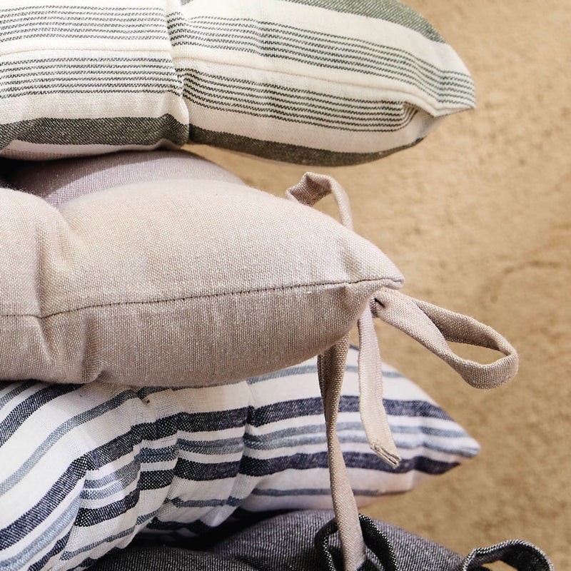 Coussin De Chaise - Chambray - Taupe