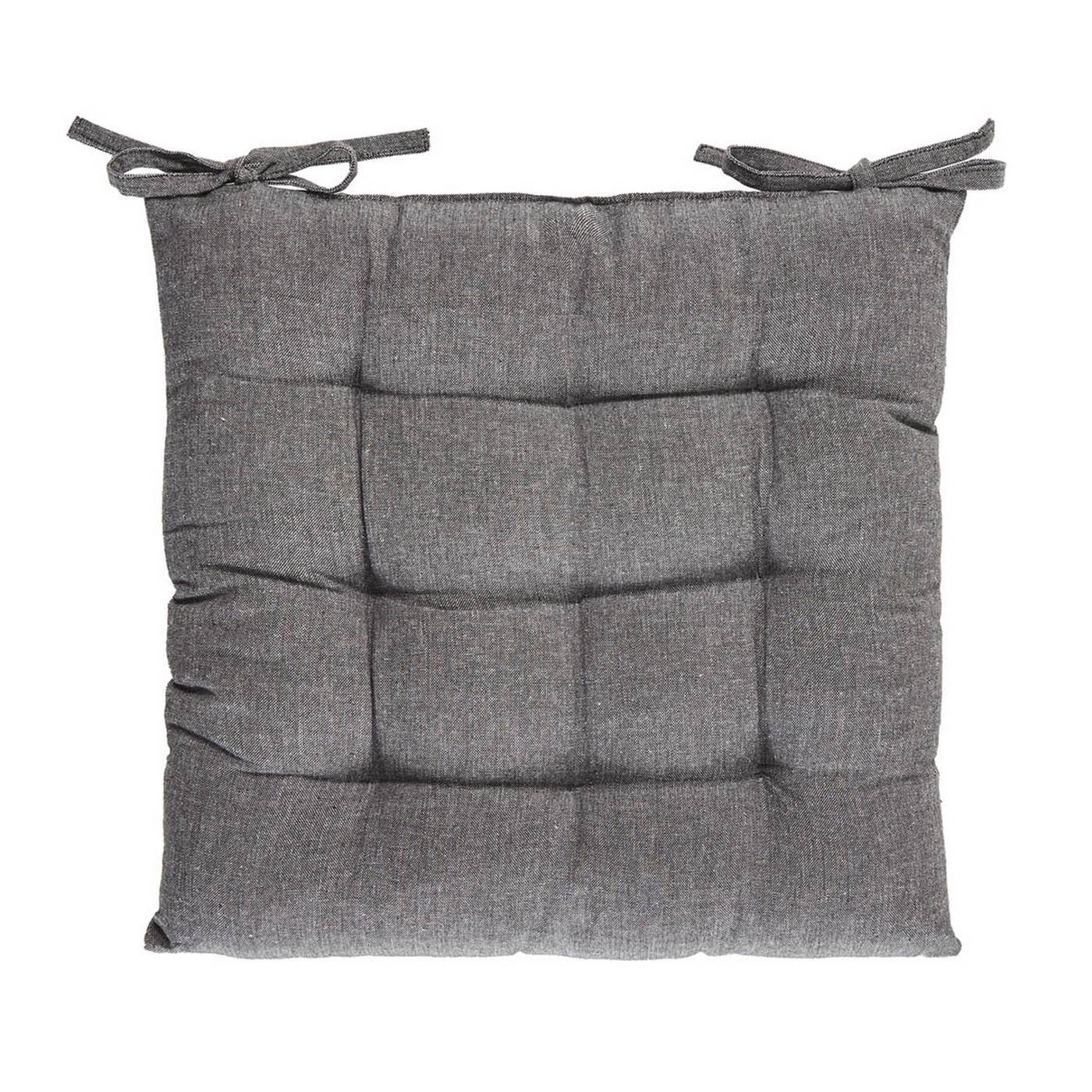Coussin De Chaise Coton - Vert Foncé