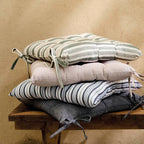 Coussin De Chaise Coton - Vert Foncé
