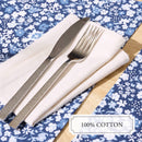 Set De 6 Serviettes - Chambray - Blanc Cassé