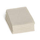 Set De 6 Serviettes - Chambray - Blanc Cassé