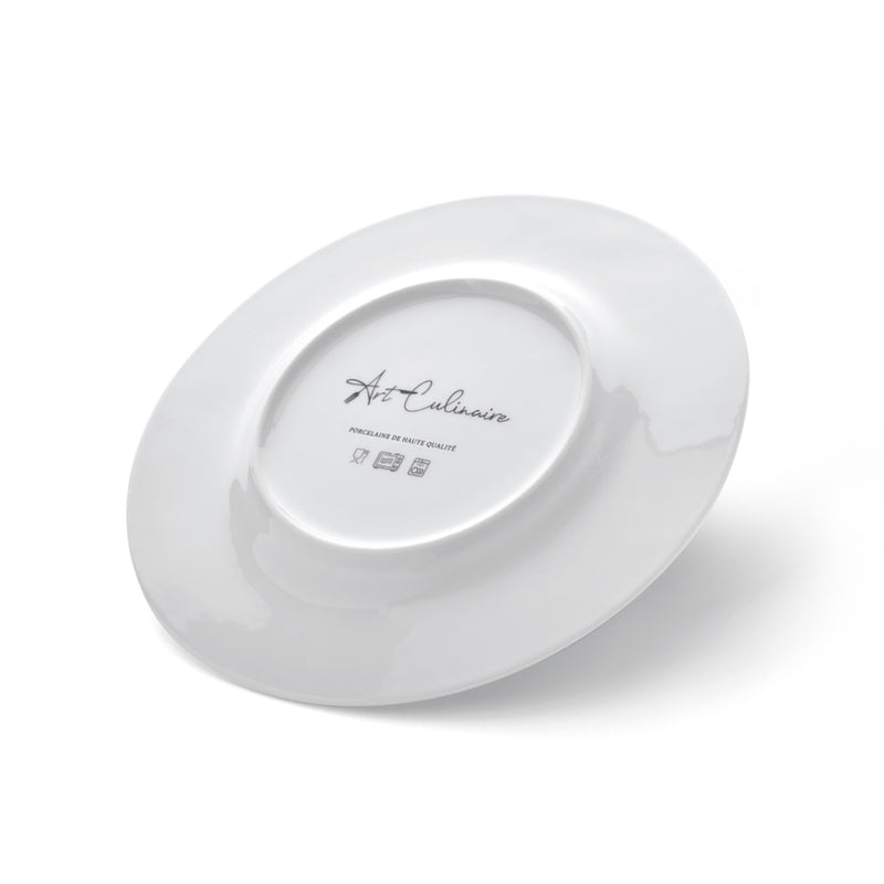 Service De Table - Martelé - Blanc