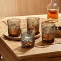 Art Culinaire - Juego De 4 Vasos Bajos - Spirit Dia - Vidrio - Gris Ahumado