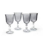 Art Culinaire - Set De 4 Copas De Vino - Rayon Dia - Vidrio - Gris Oscuro