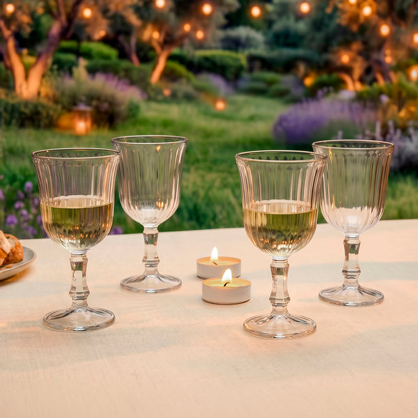 Art Culinaire - Set De 4 Verres À Vin - Rayon Dia - Verre - Transparent