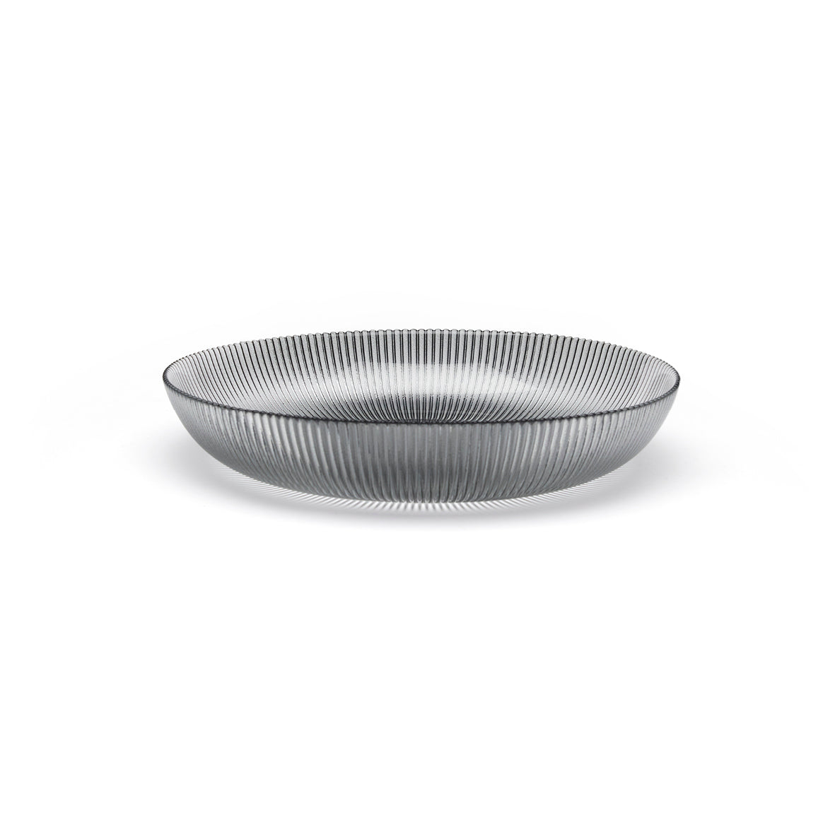 Art Culinaire - Zestaw 2 Salaterek - Rayon Śr. 25 + 30 Cm - Szkło - Ciemnoszary