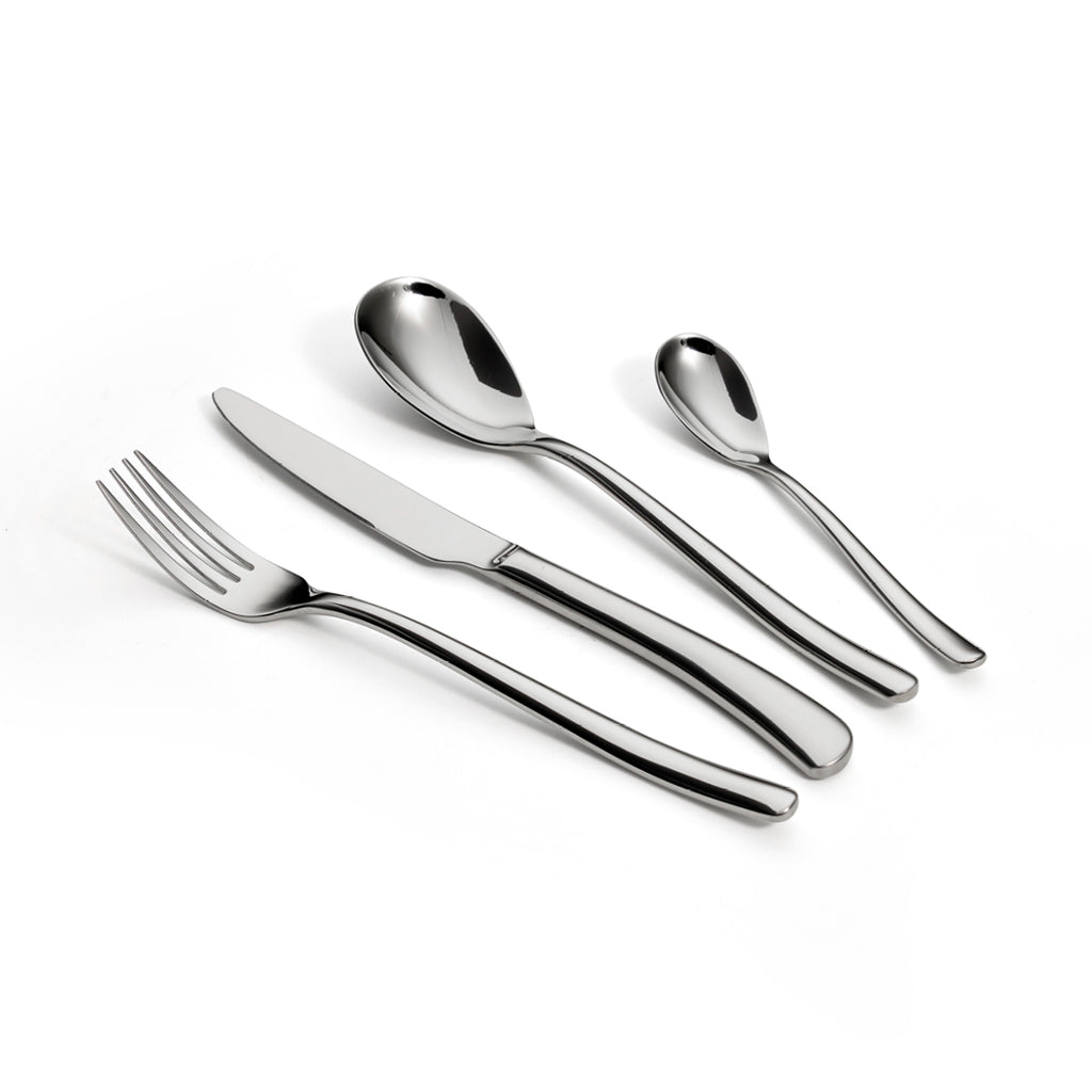 Art Culinaire - Cubertería - Horizon 24 Piezas - Acero Inoxydable 18/10 - Plateado