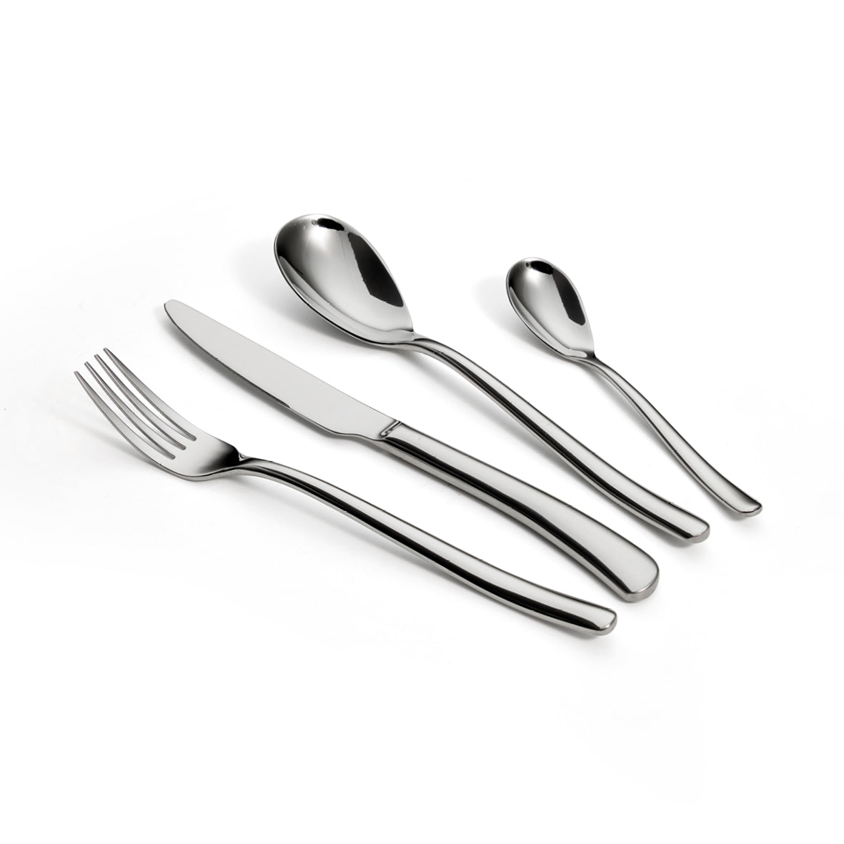 Art Culinaire - Cubertería - Horizon 24 Piezas - Acero Inoxydable 18/10 - Plateado