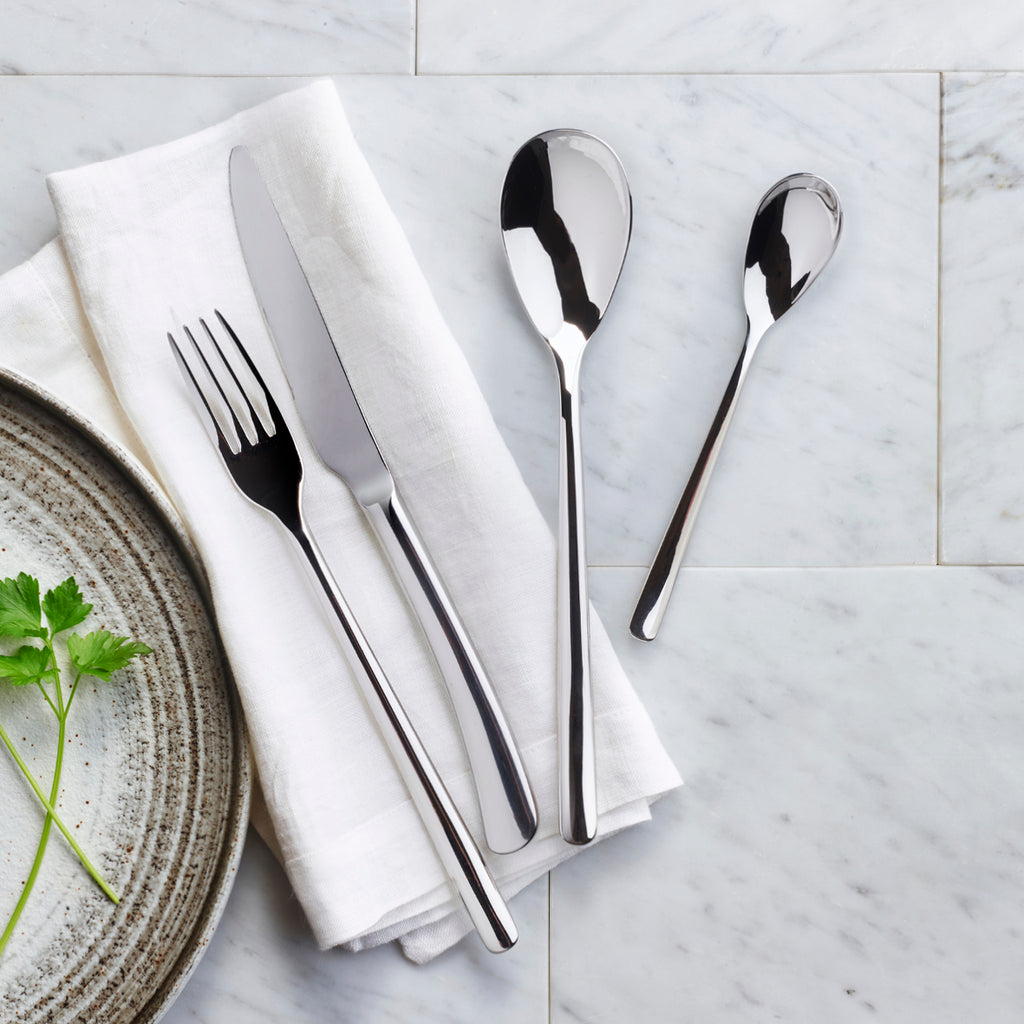 Art Culinaire - Cubertería - Horizon 24 Piezas - Acero Inoxydable 18/10 - Plateado