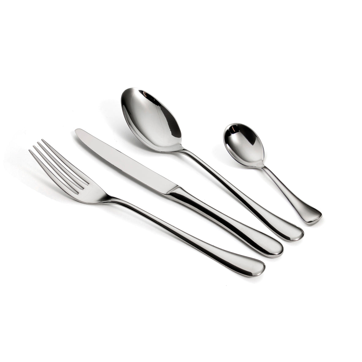 Art Culinaire - Cofanetto Di Posate - Vivant 24 Pezzi - Acciaio Inossidabile 18/10 - Argento